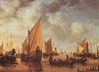 Vlieger, Simon de - Visit of Frederick Hendriks II to Dordrecht